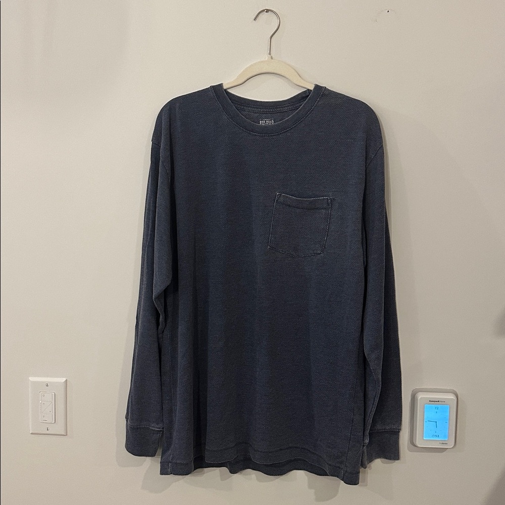 RedHead Dark Gray Long Sleeve Tee
